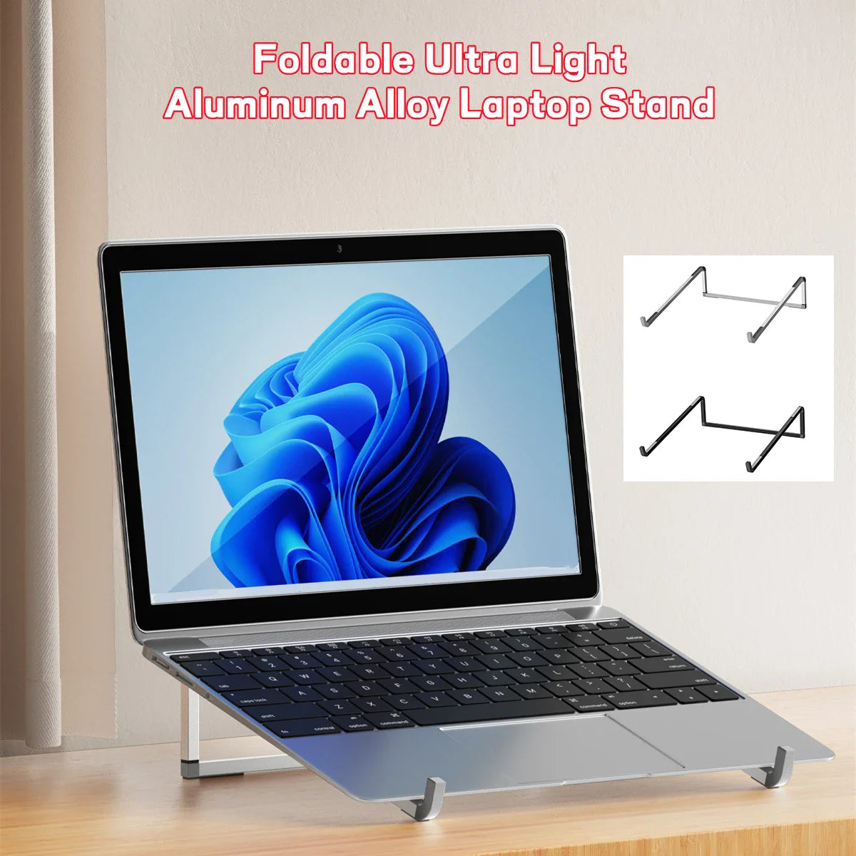 Aluminum Portable Foldable Laptop Stand Holder