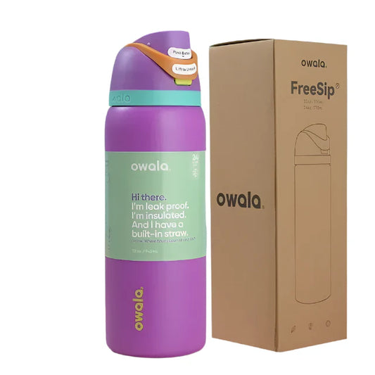 Owala Free Sip Water Bottle Purple