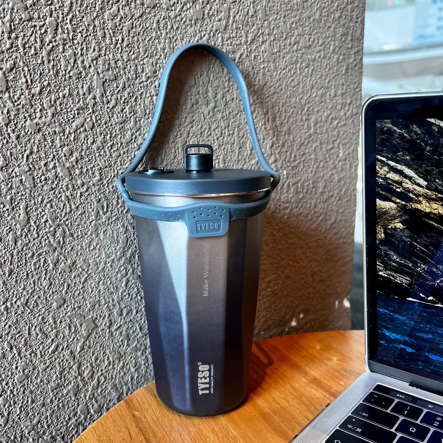 Tyeso Vacuum Insulated Thermos Cup