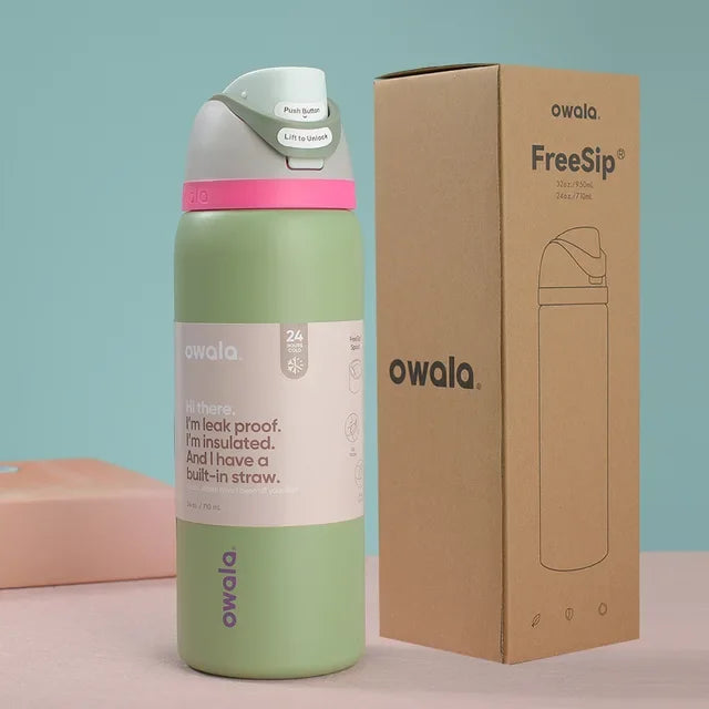 Owala travel water bottle