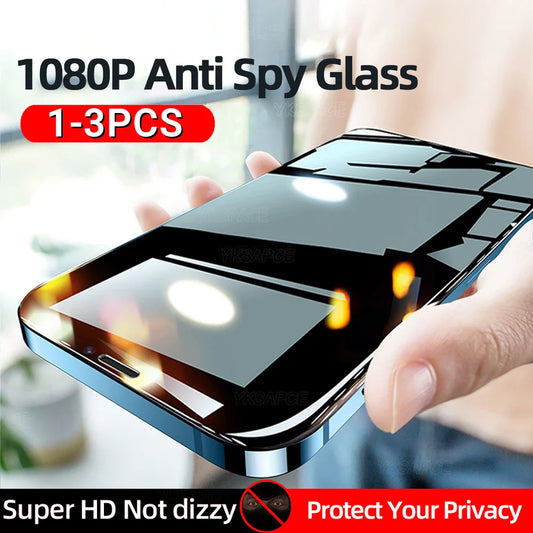 Anti-Spy Tempered Glass Privacy Protector
