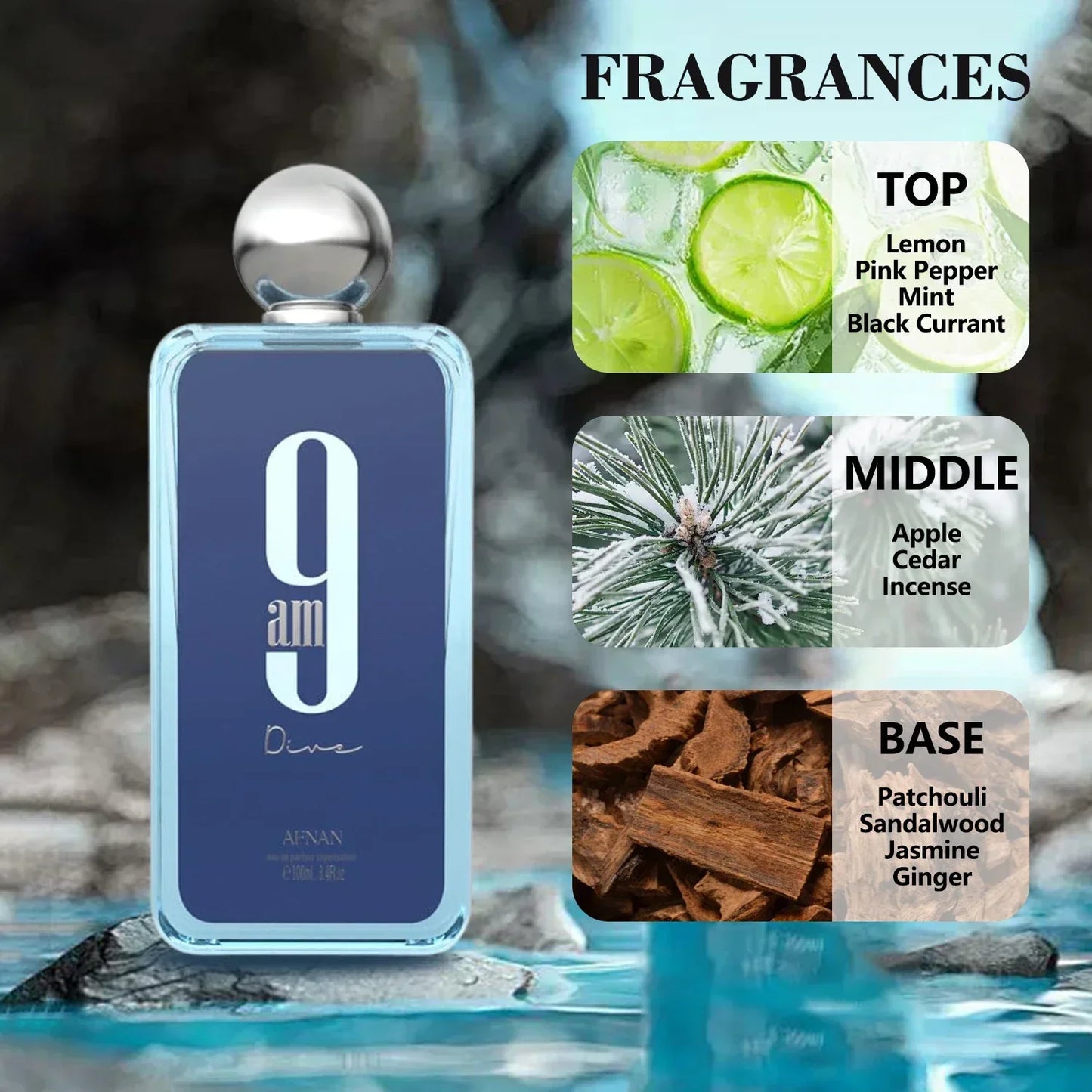 Afnan 9 PM Perfume for Men