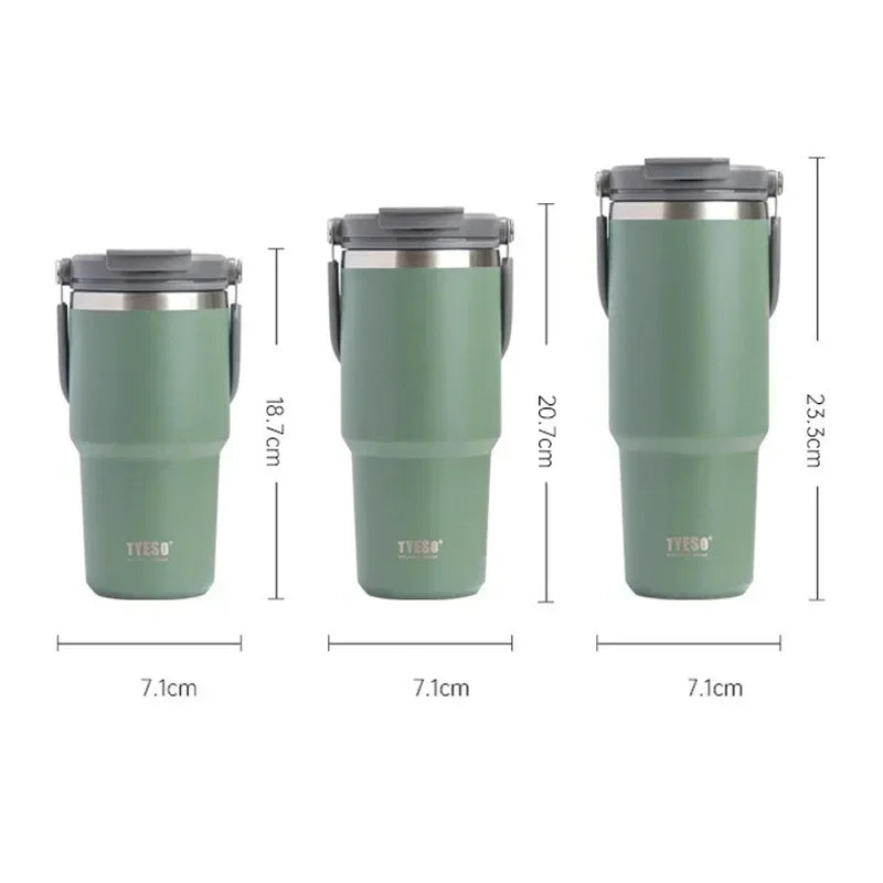 Tyeso Car Stainless Steel Insulated Cup