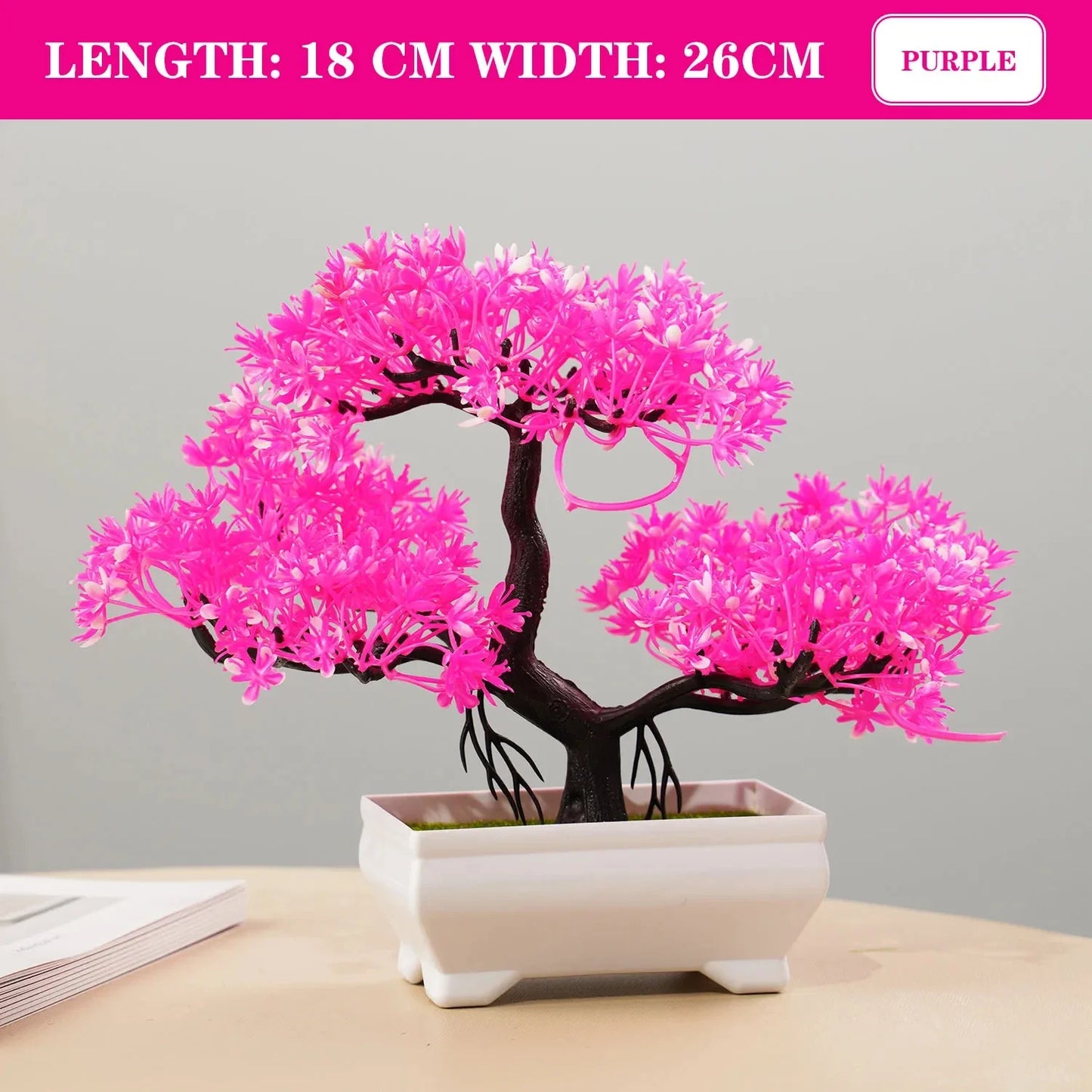 Artificial Potted Bonsai Tree Ornament