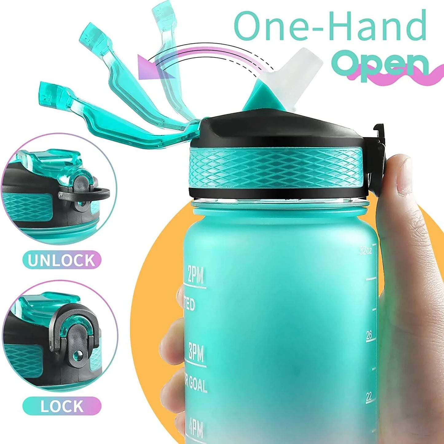 Plastic Water Bottle for Gym