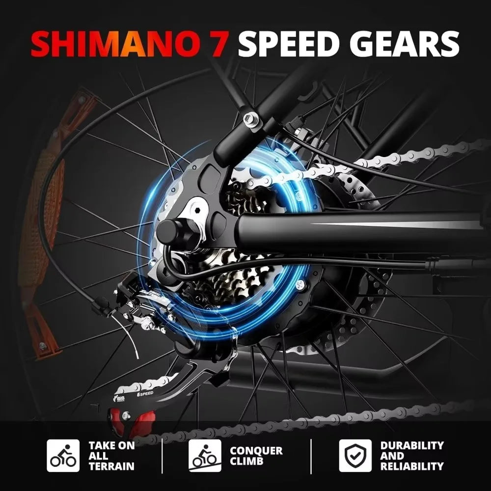 1500W Dual Shock Electric Bike