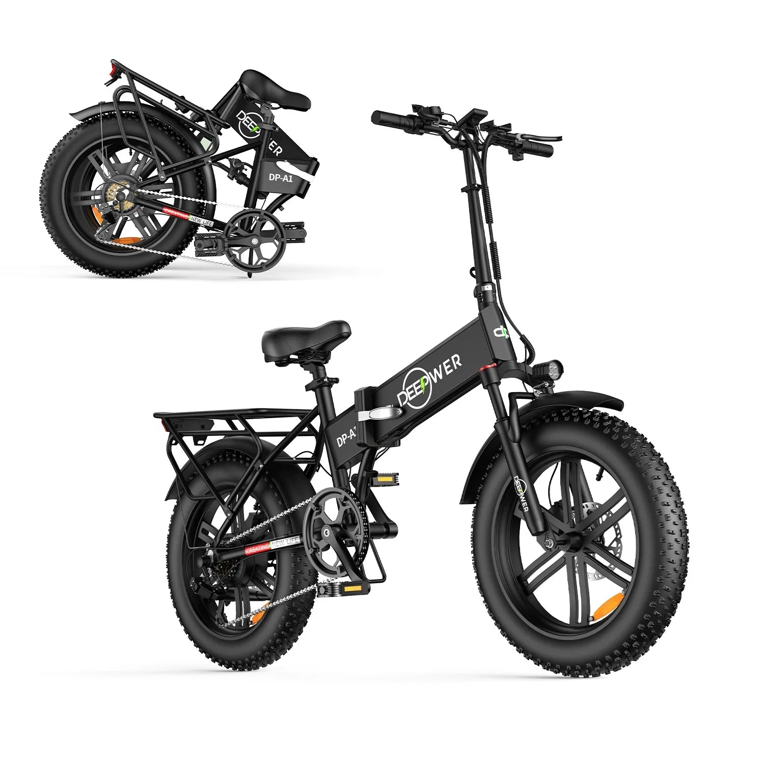 IDOTATA 1000W Folding Electric Bike