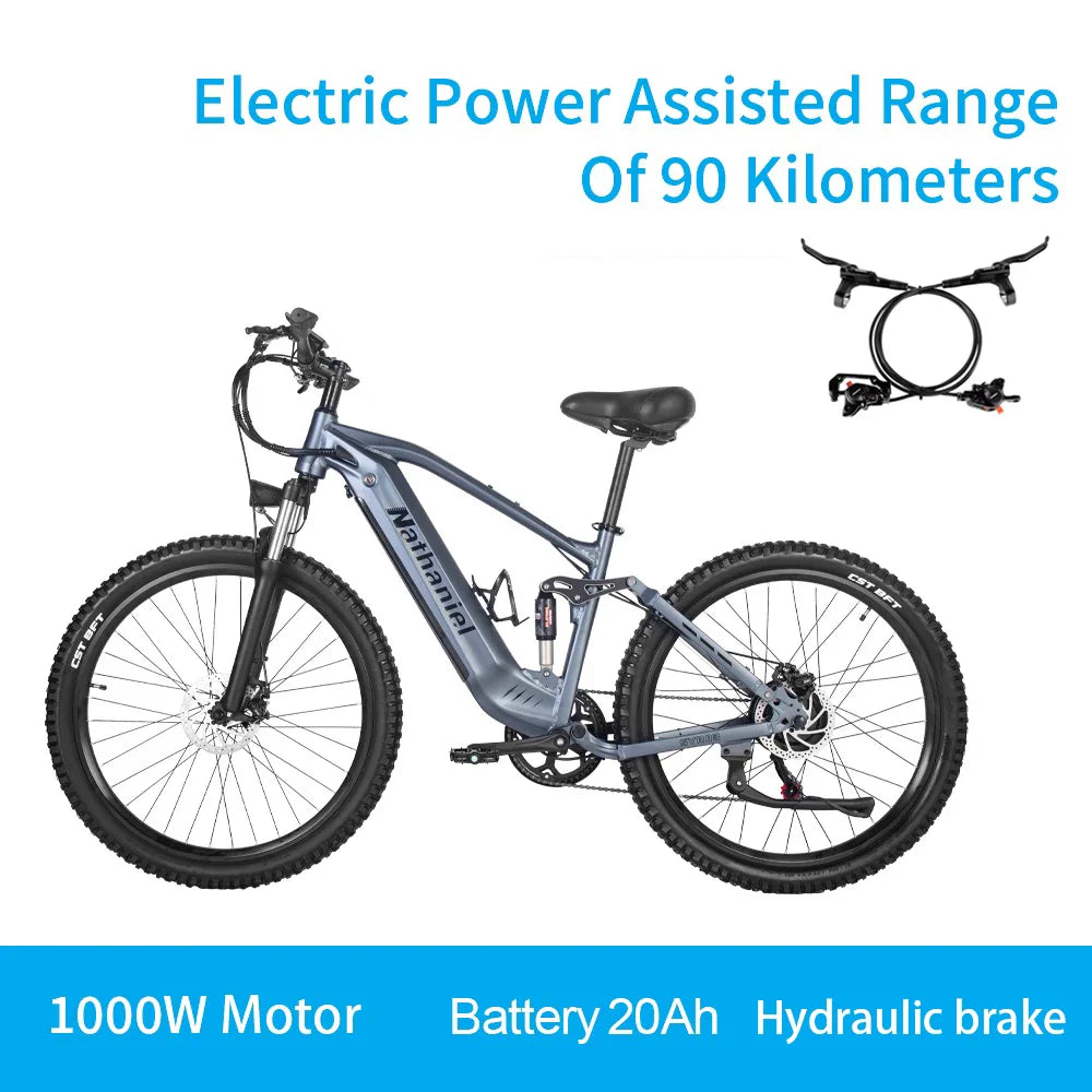 Nathaniel 48V Off-Road Electric Bike