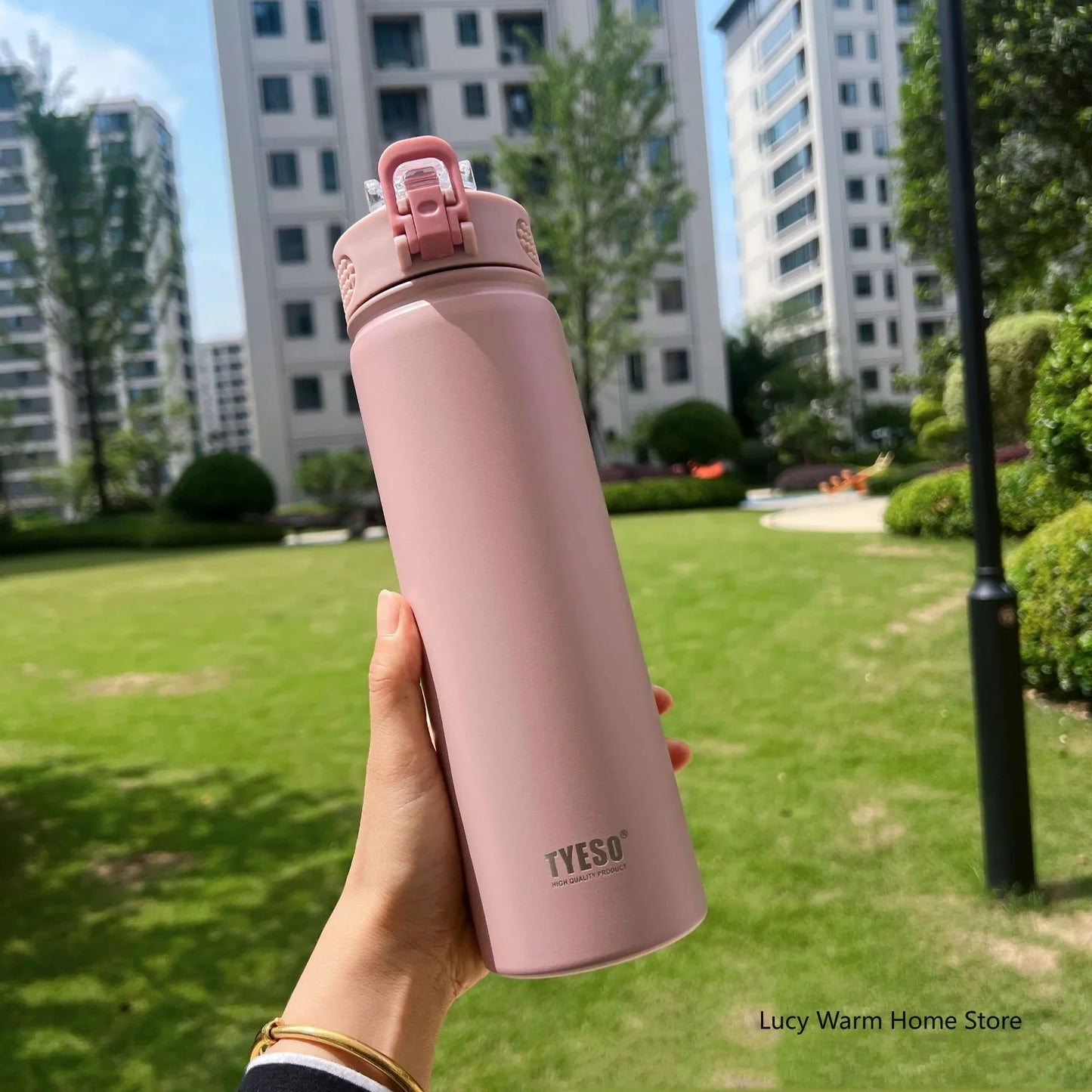 TYESO Stainless Steel Water Bottle