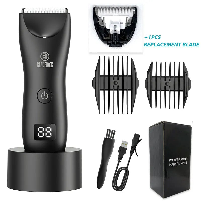 Men's Electric Groin Hair Trimmer