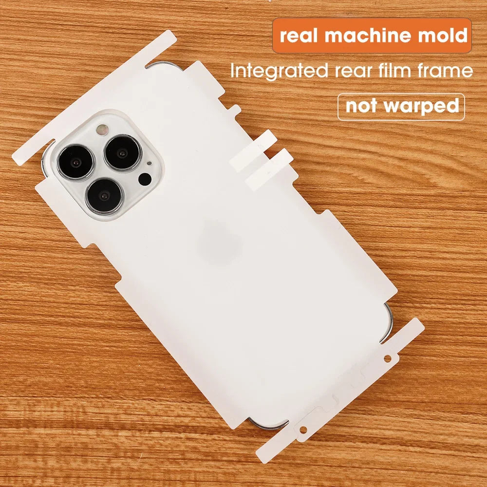 1/2Pack iPhone Back Hydrogel Film