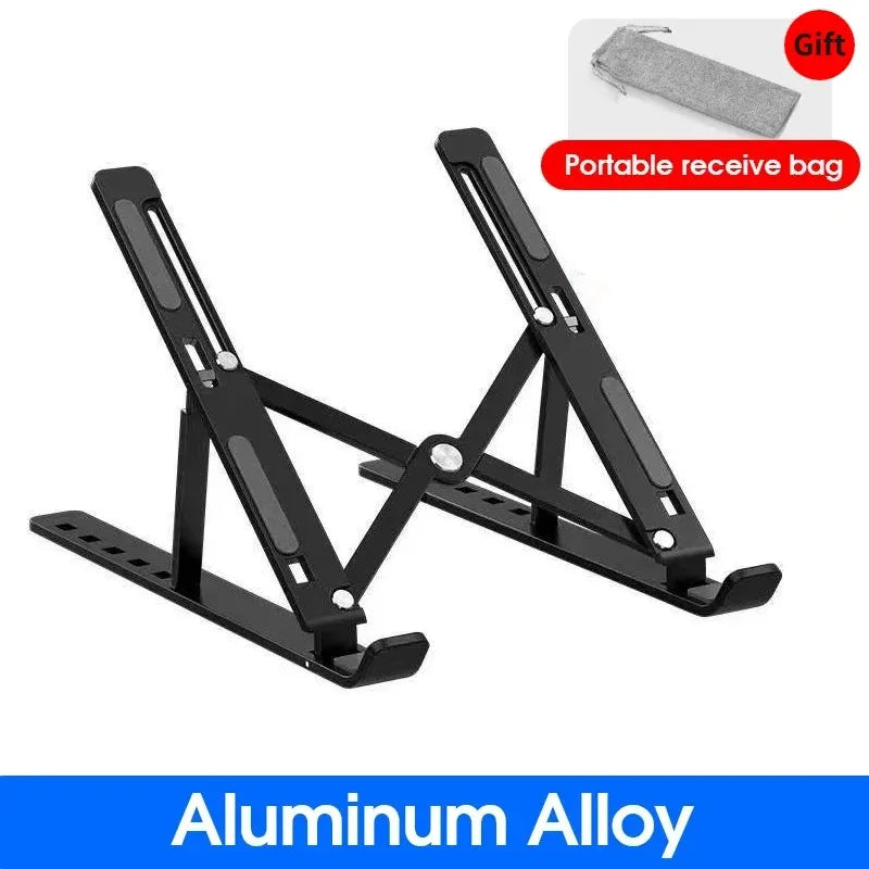 Aluminum Foldable Laptop Riser Stand