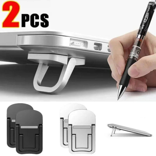 1 Pair Invisible Laptop Keyboard Riser Stand