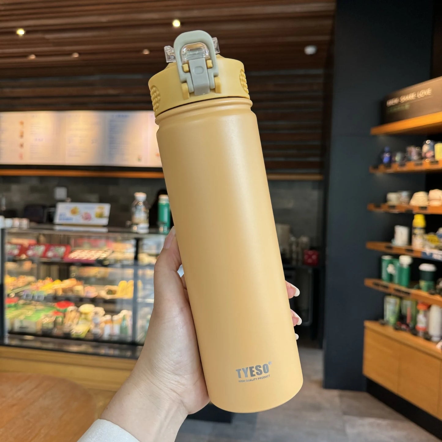 Tyeso Stainless Steel Thermal Bottle