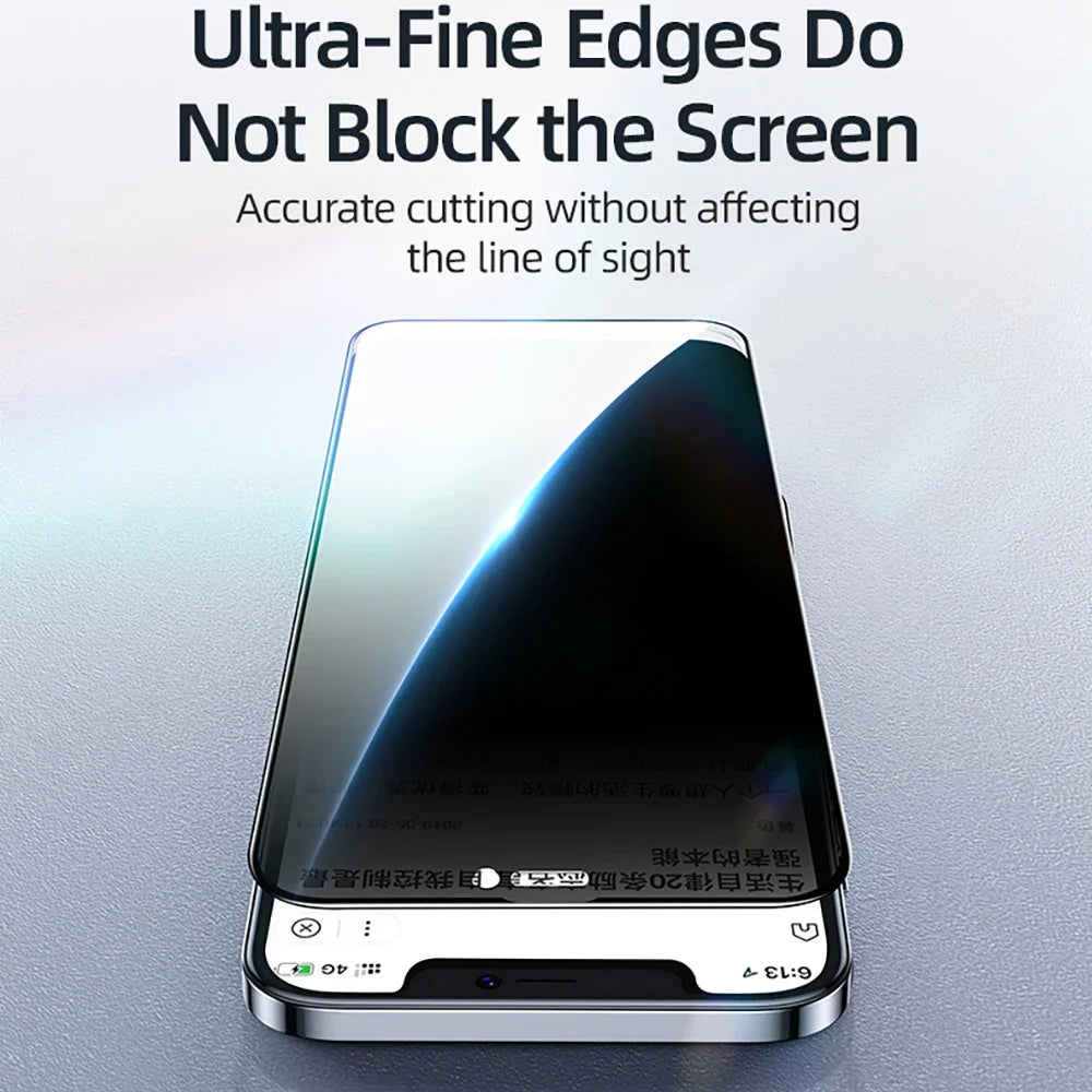 Anti-Spy Tempered Glass Privacy Protector