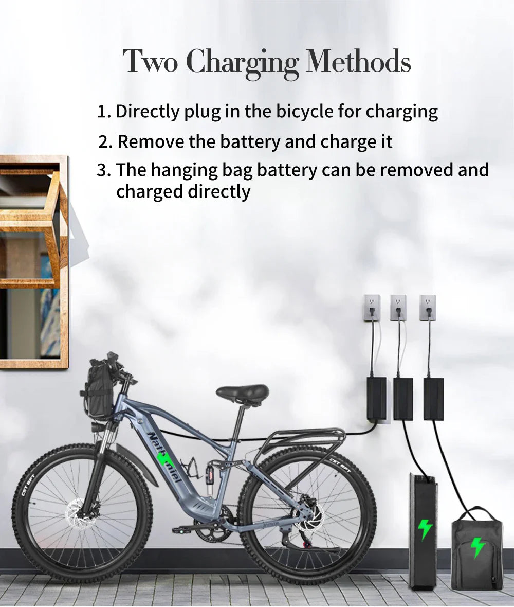 Nathaniel 48V Off-Road Electric Bike
