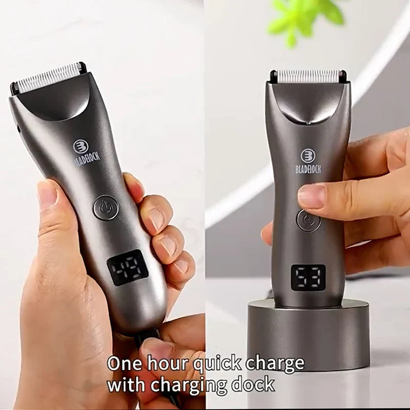 Men's Electric Groin Hair Trimmer
