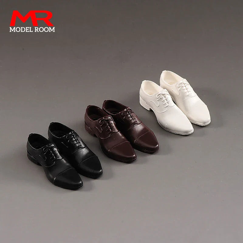 1/6 Scale Male Leather Shoes for 12" Figures