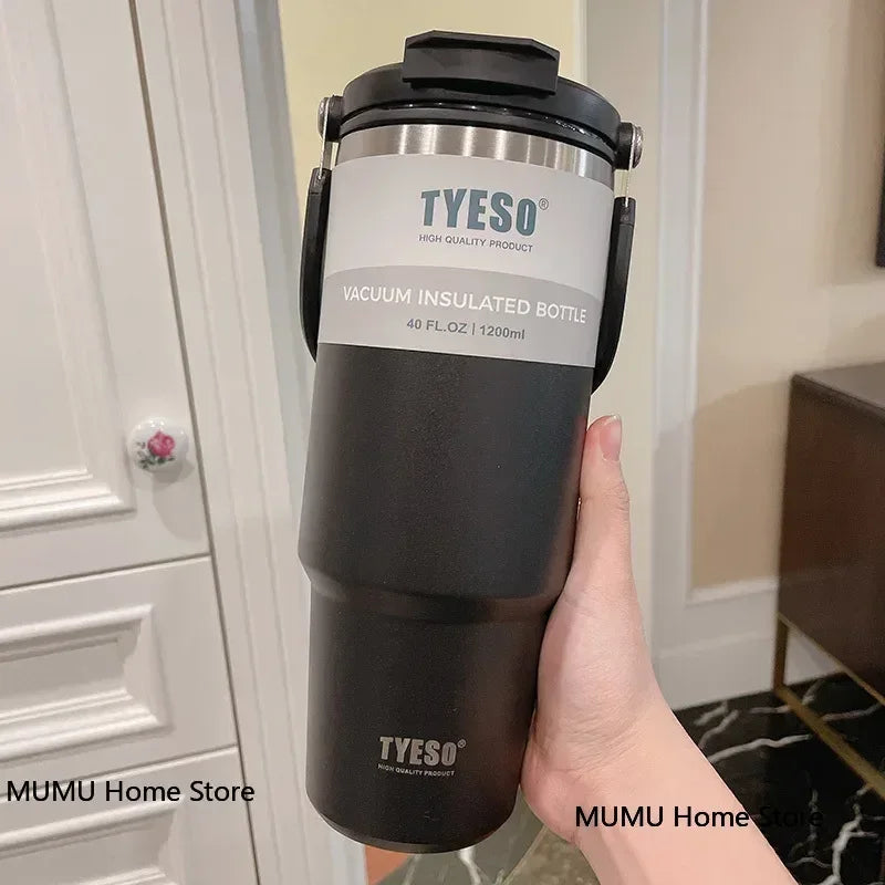 Tyeso Double-Layer Insulated Coffee Cup