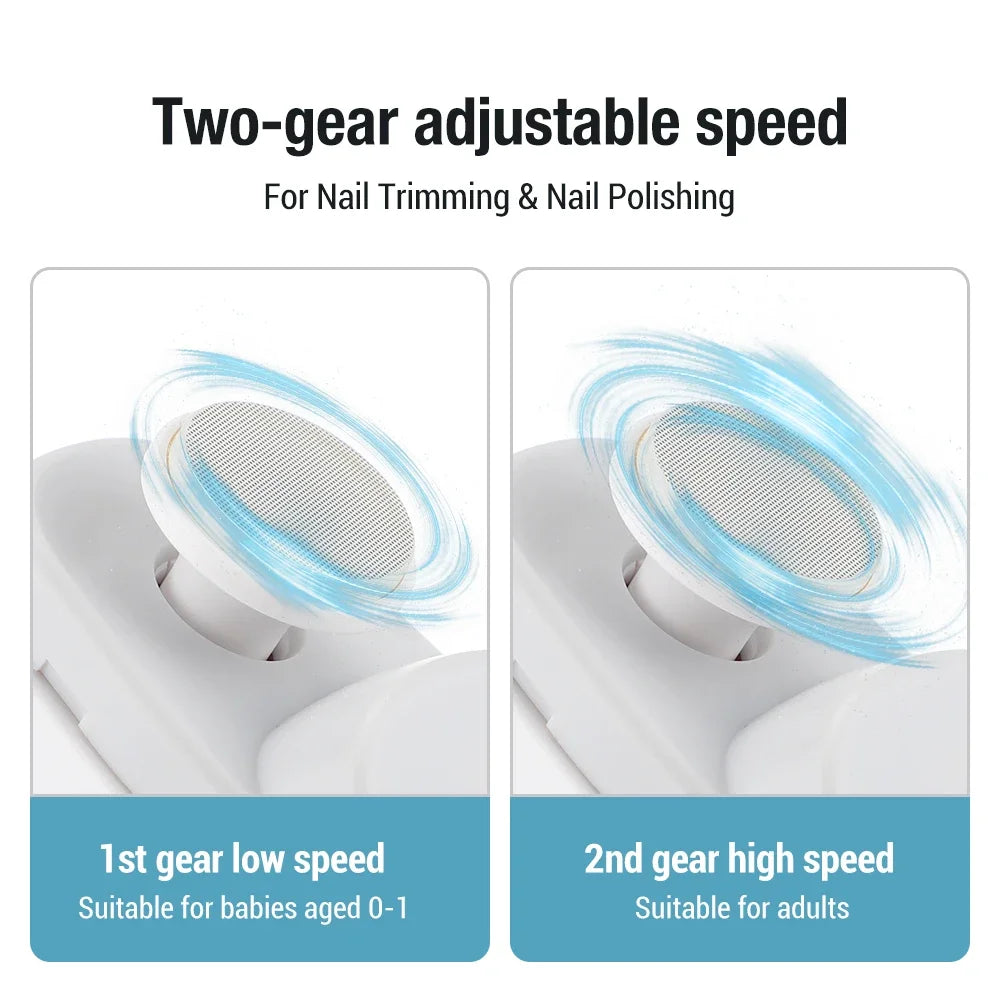 Electric Nail Clipper & Trimmer with Light