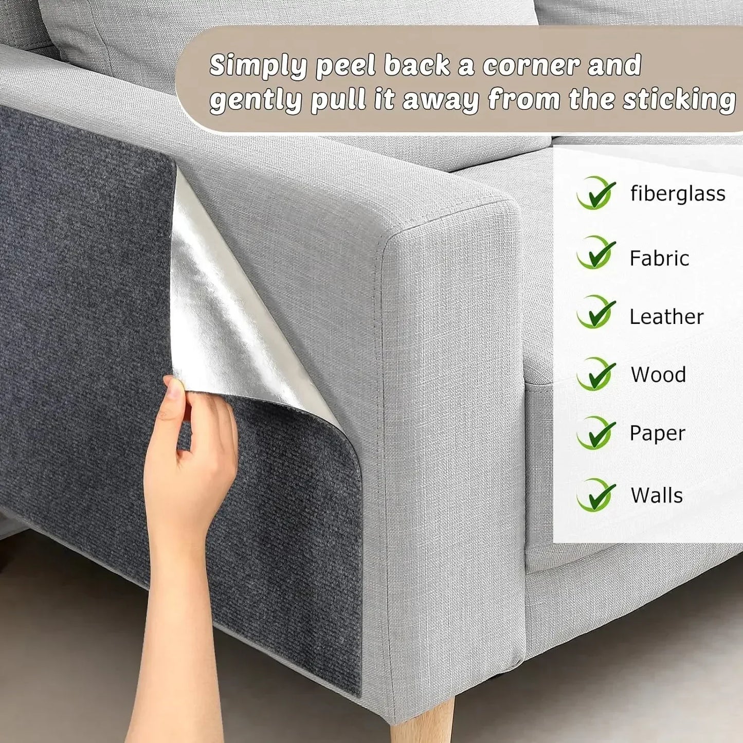 Anti-Cat Scratch Sofa Protector