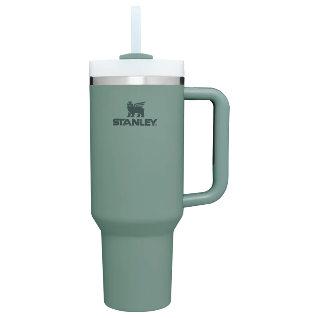 Stanley 40oz/1.1L Tumbler Cup With Handle and Straw Stainless Steel