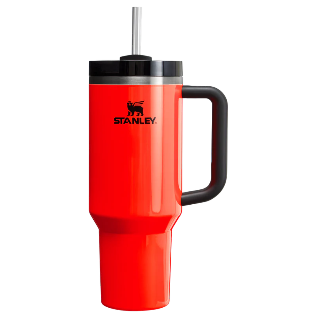 Orange Stanley 40 oz Tumbler Cup