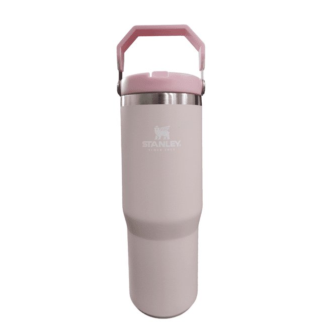 Stanley IceFlow Stainless Steel Tumbler with Straw, Vacuum Insulated Water Bottle for Home, Office or Car, Reusable Cup with Straw Leak Resistant Flip