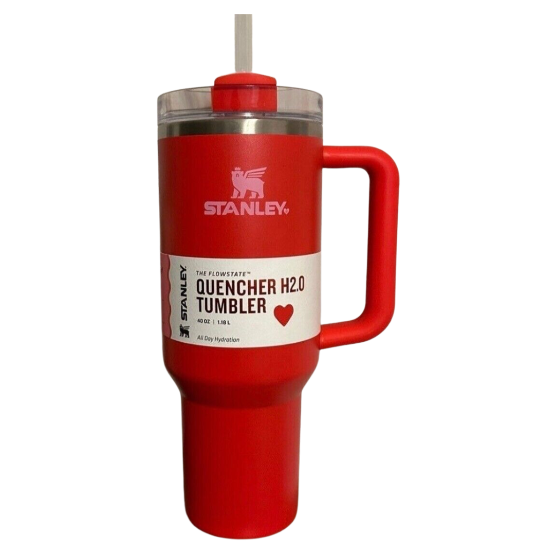 Red Stanley 40 oz Tumbler Cup