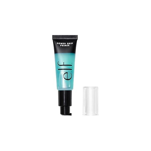 e.l.f. Power Grip Primer, Gel-Based & Hydrating Face Primer For Smoothing Skin & Gripping Makeup, Moisturizes & Primes, 0.811 Fl Oz (24 ml.)